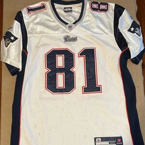 Vintage Randy Moss #81 New England Patriots Stitched NFL Reebok Jersey